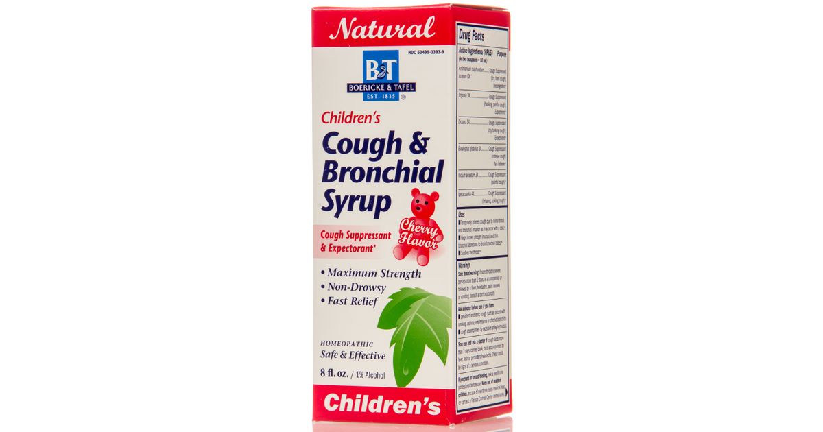 Boericke & Tafel Children's Cough & Bronchial Syrup Azure Standard