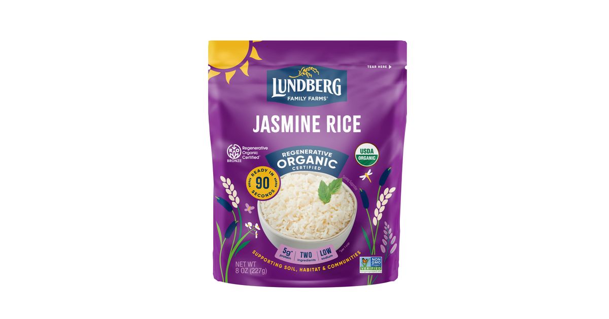 Lundberg Rice, Jasmine White, Thai Hom Mali, Organic - Azure Standard