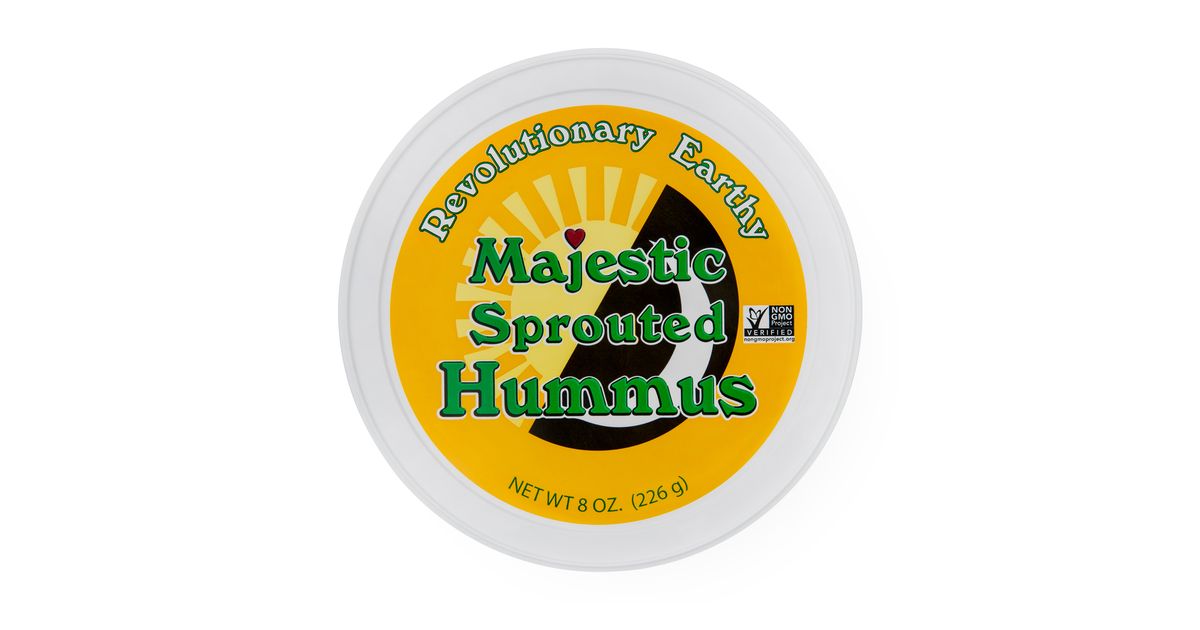 Majestic Garlic Hummus, Sprouted, Raw, Original Azure Standard