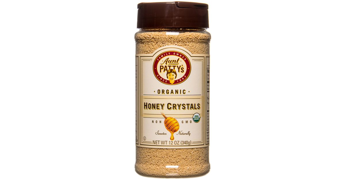 Aunt Patty's Honey Crystals, Organic Azure Standard