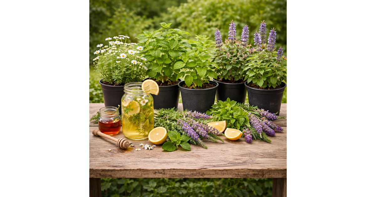 Ellie's Eden Live Plants Sun Tea Bundle, Organic - Azure Standard