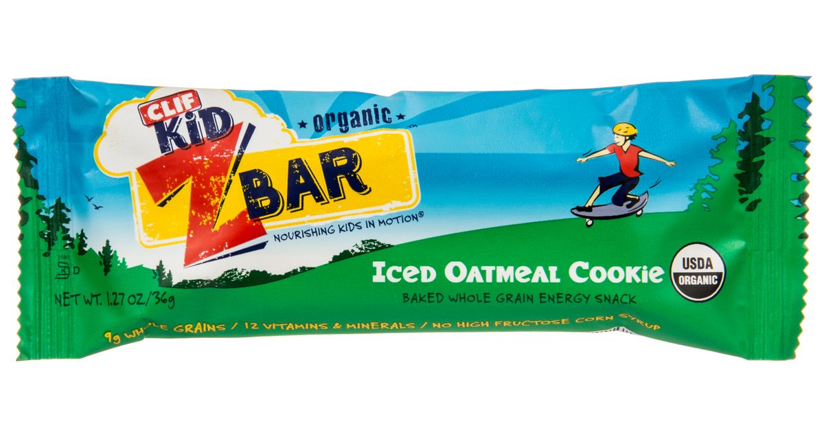 Clif Bar Iced Oatmeal Cookie Z Bar, Organic Azure Standard