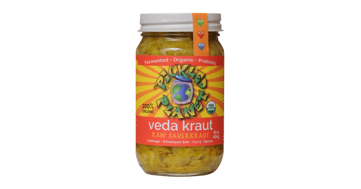 Pickled Sauerkraut, Raw, Veda Kraut, Organic Azure Standard