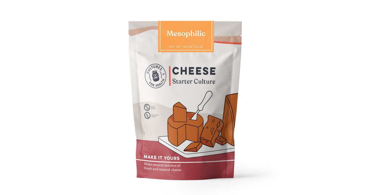 Cultures for Health Real Cheese, Starter Culture, Mesophilic Azure