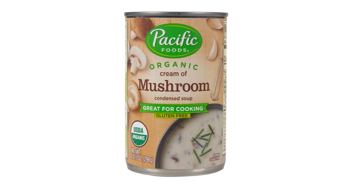 Pacific Foods Cream of Mushroom Soup, Condensed, Organic ...