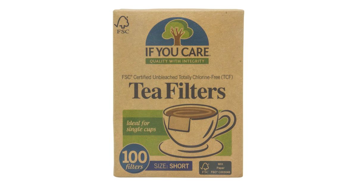 If You Care Tea Filters, Short, Unbleached - Azure Standard
