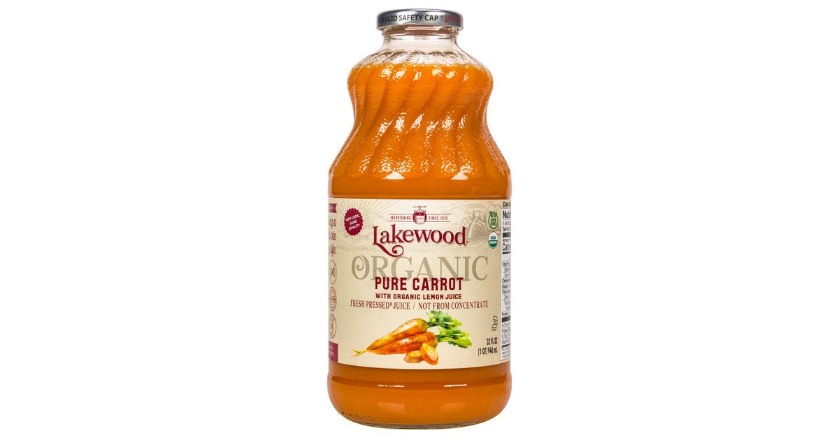 Lakewood Organic Juices Carrot Juice, Pure, Organic Azure Standard