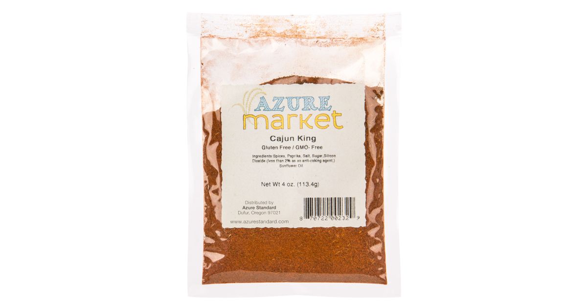 Azure Market Cajun King Special Seasoning Azure Standard