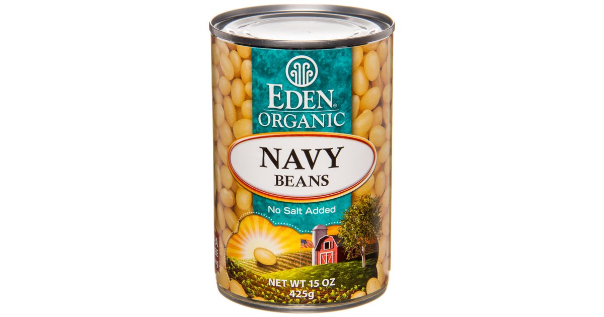 Eden Foods Navy Beans, Organic Azure Standard