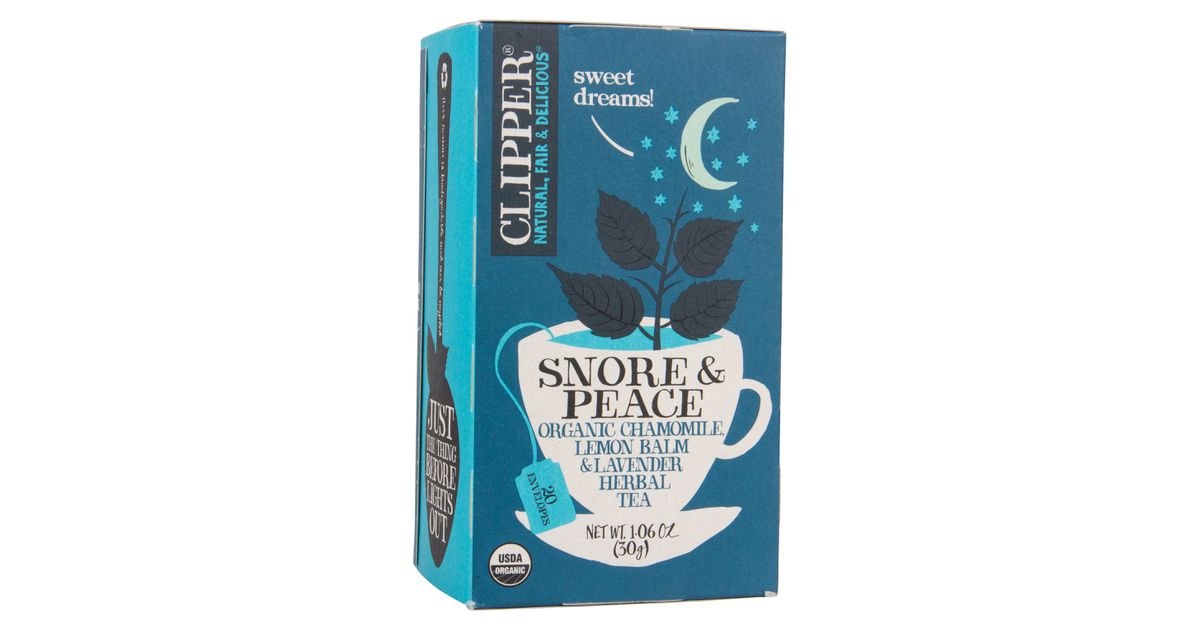 A Nighttime Treat: Clipper Tea Snore & Peace Review – In My Teacup Today