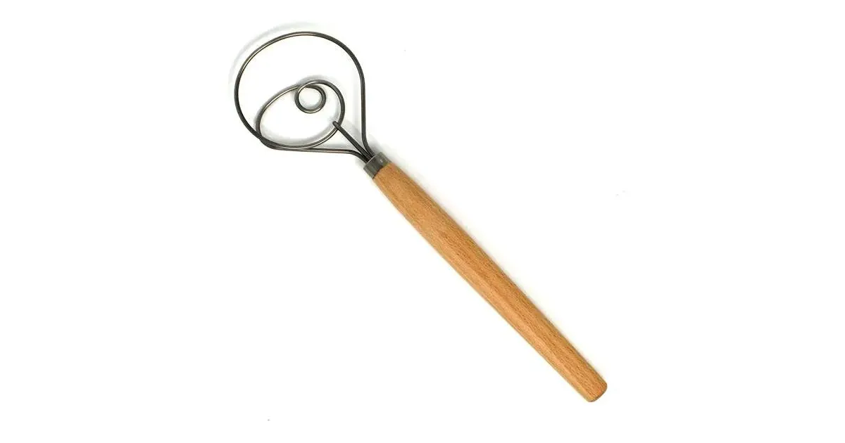 Norpro Scandinavian Dough Whisk 12 inch - Azure Standard