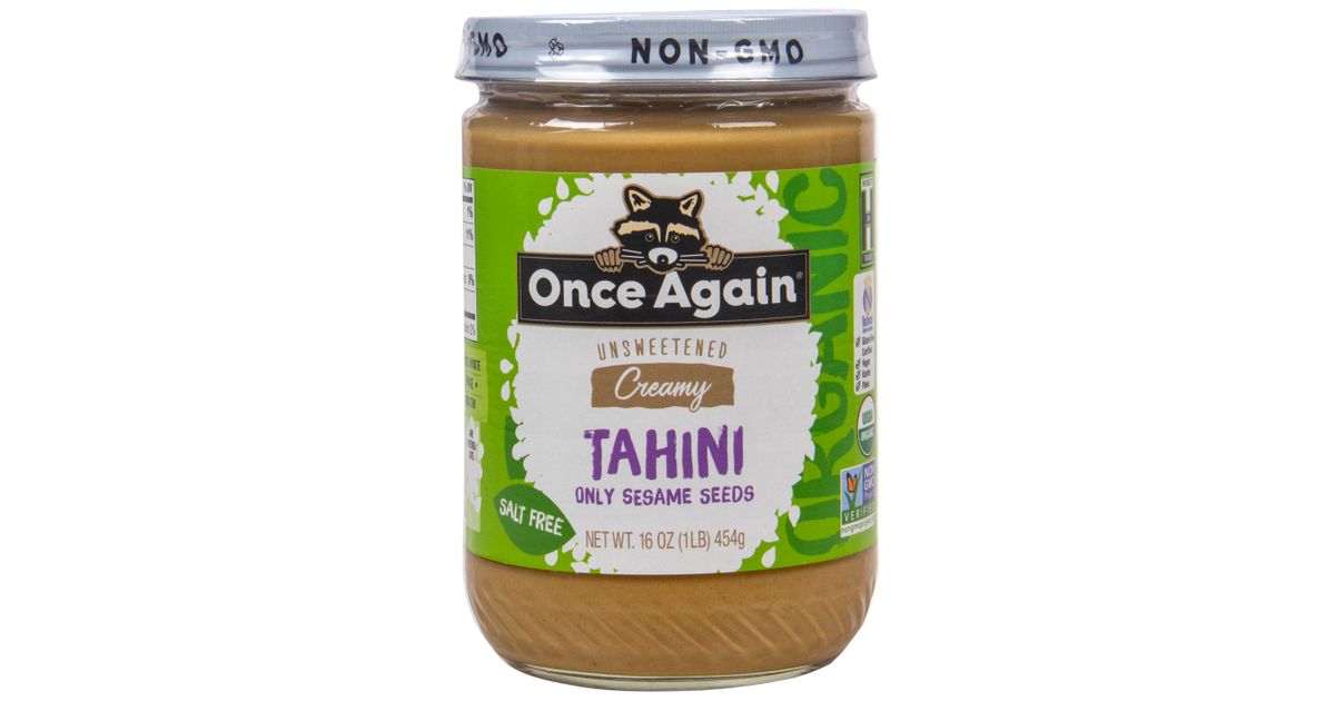 Once Again Nut Butter, Inc. Tahini Butter, Unsweetened, Salt Free