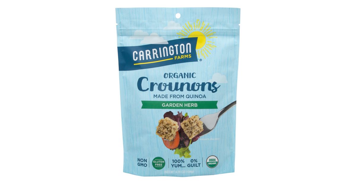 Carrington Farms Crounons, Garden Herb, Organic Azure Standard