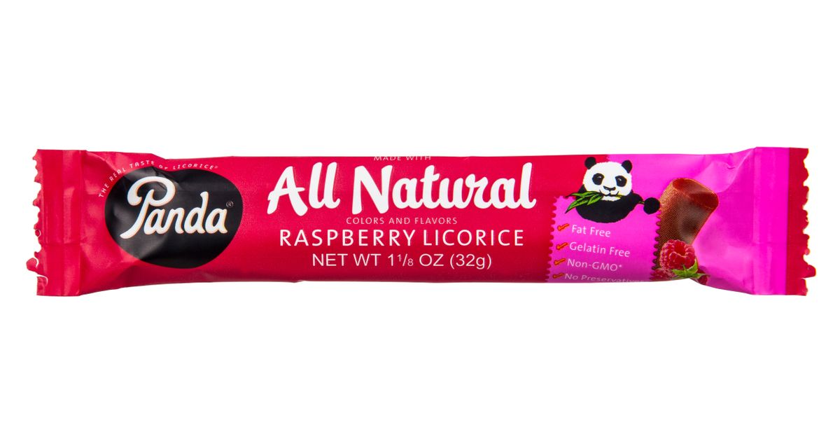 Panda Raspberry Licorice Bar Azure Standard