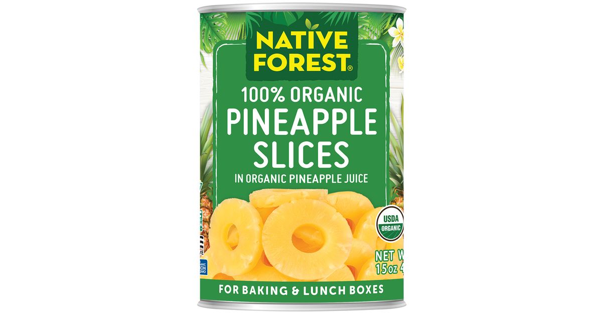Native Forest Pineapple Slices, Organic - Azure Standard