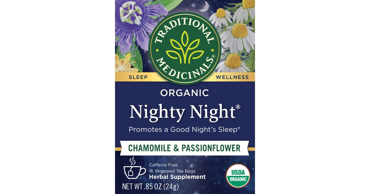 nabe出品し直し分 Night In Texas Traditional Medicinals Nighty Night, Original with Passionflower