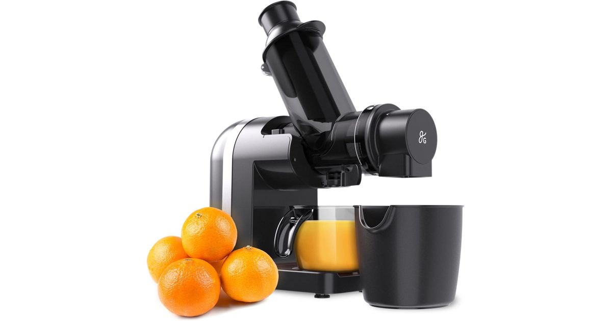 Greater Goods Cold Press Juicer, Black - Azure Standard