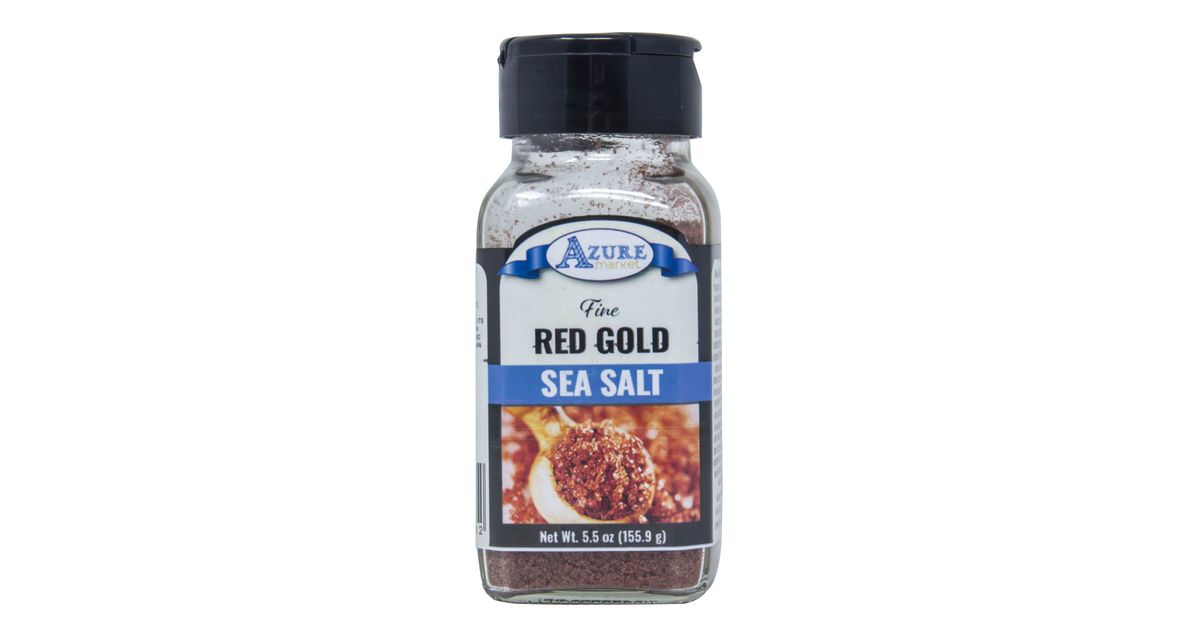 Azure Market Sea Salt, Red Gold, Fine - Azure Standard