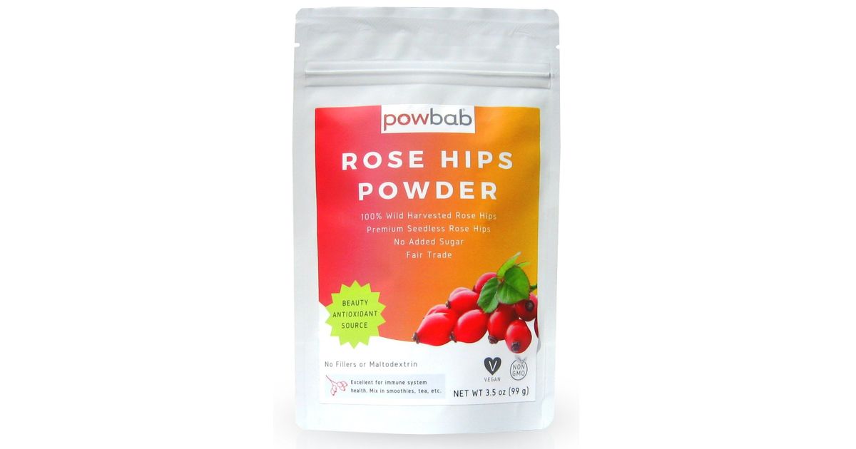 Powbab Rose Hips Powder - Azure Standard