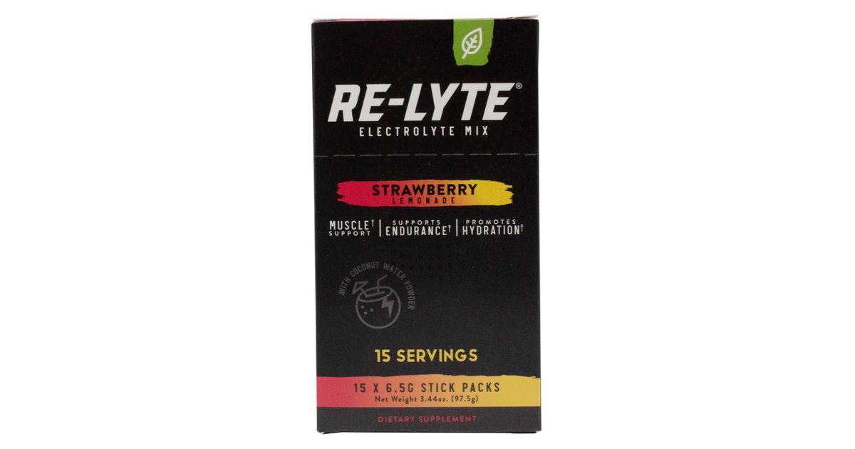 Re-Lyte Electrolyte Mix, All-Natural Salt Hydration