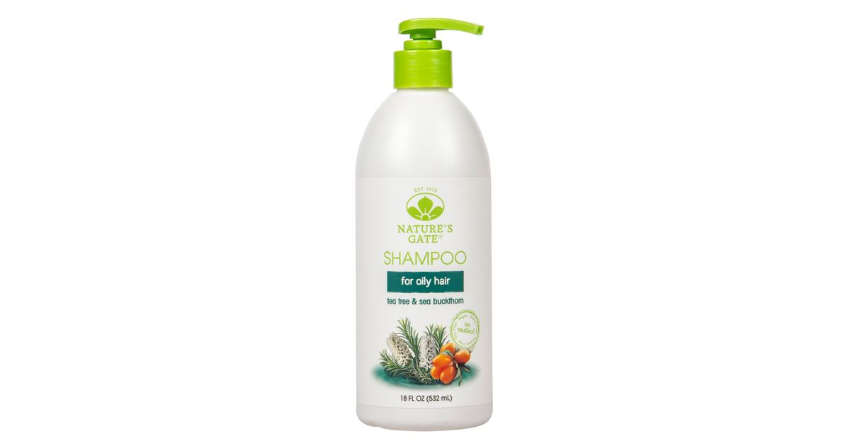 Nature S Gate Tea Tree And Sea Buckthorn Oily Hair Shampoo