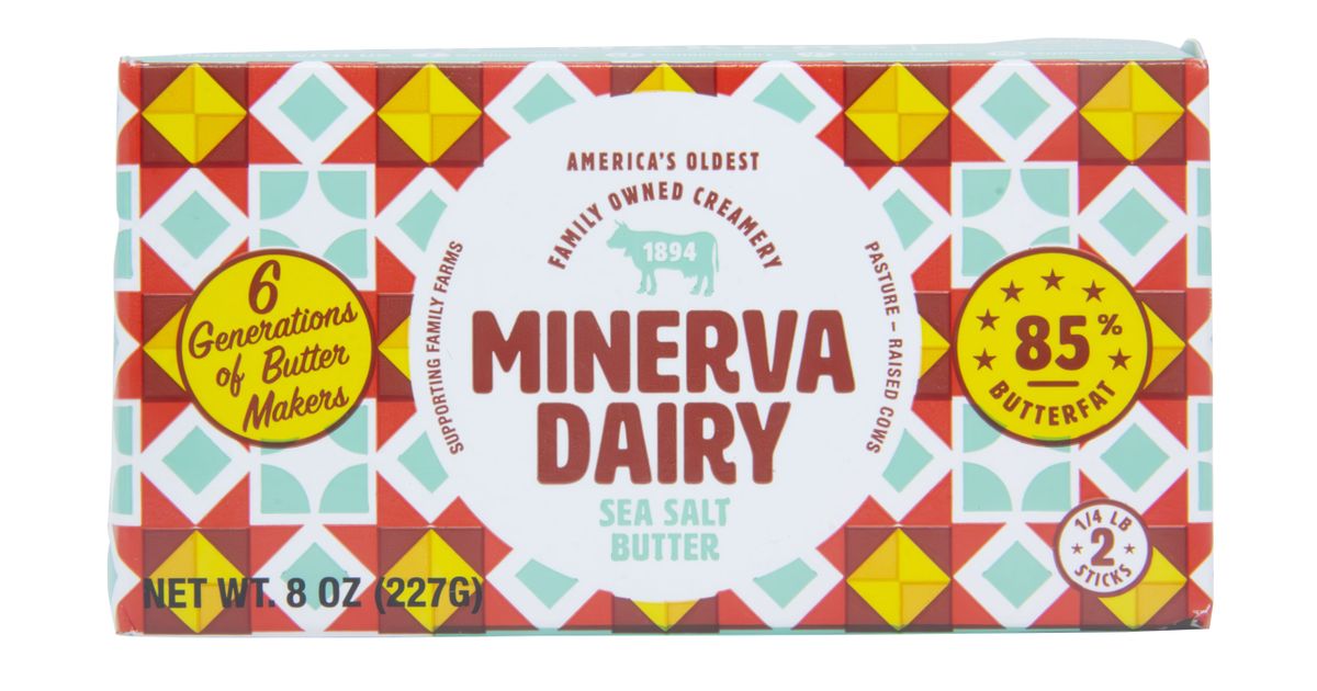 Minerva Dairy Amish Butter, Sea Salted Azure Standard