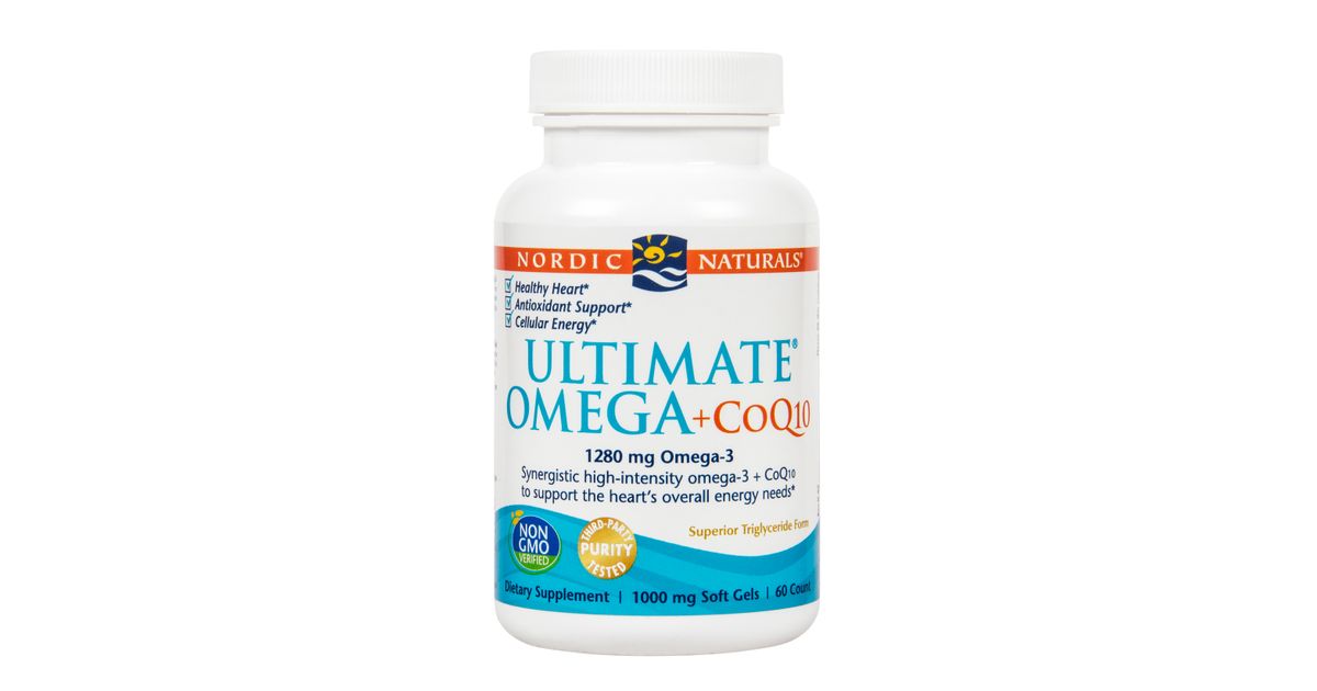 Nordic Naturals Ultimate Omega + CoQ10 Azure Standard