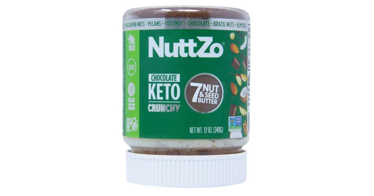 NuttZo Seven Nut & Seed Butter, Chocolate, Keto, Crunchy Azure Standard