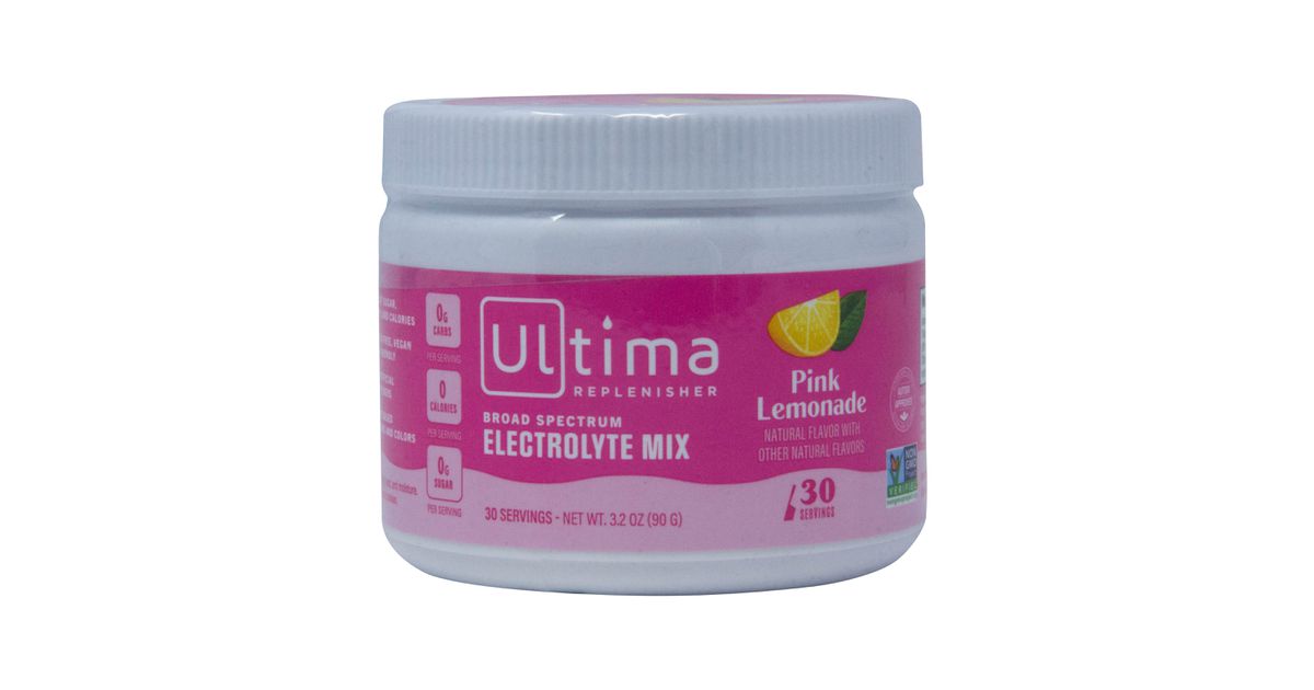 Ultima Replenisher Electrolyte Hydration Powder, Pink Lemonade - Azure  Standard