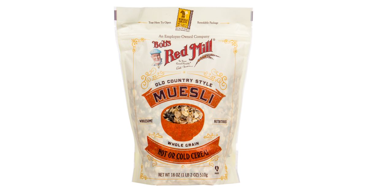 Bob's red mill muesli store