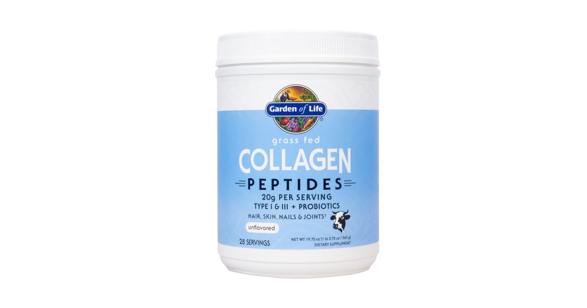 Garden Of Life Collagen Peptides Powder Unflavored Grass Fed
