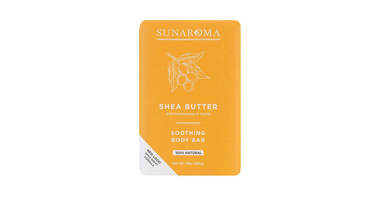 Sunaroma Shea Butter Soap – Positive-Outlook-Grooming