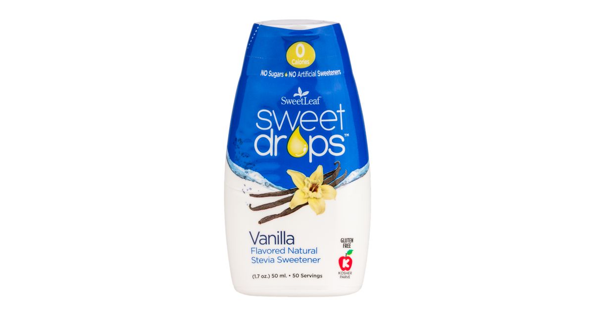 Sweet Leaf Sweet Drops, Vanilla, Stevia Azure Standard