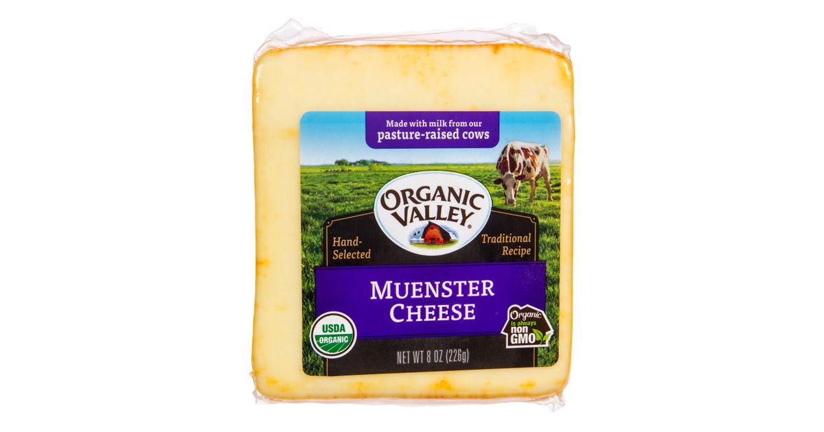 Organic Valley Muenster Cheese, Organic Azure Standard