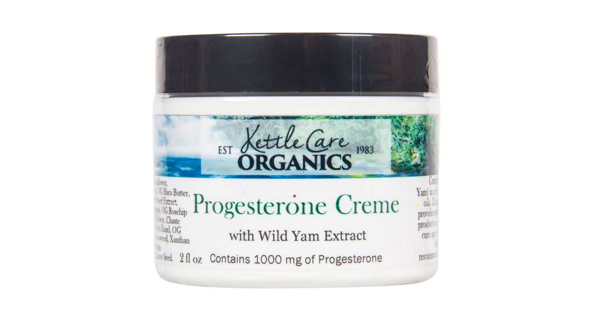 Kettle Care Progesterone Creme with Wild Yam Extract Azure Standard