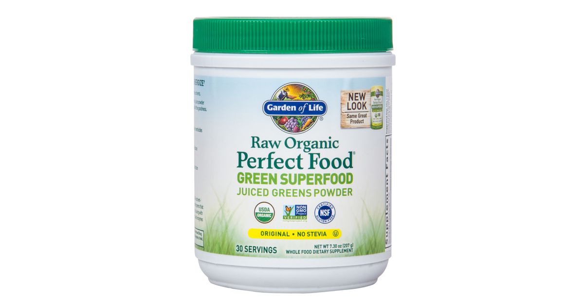 Garden Of Life Perfect Food Green Superfood Original Raw
