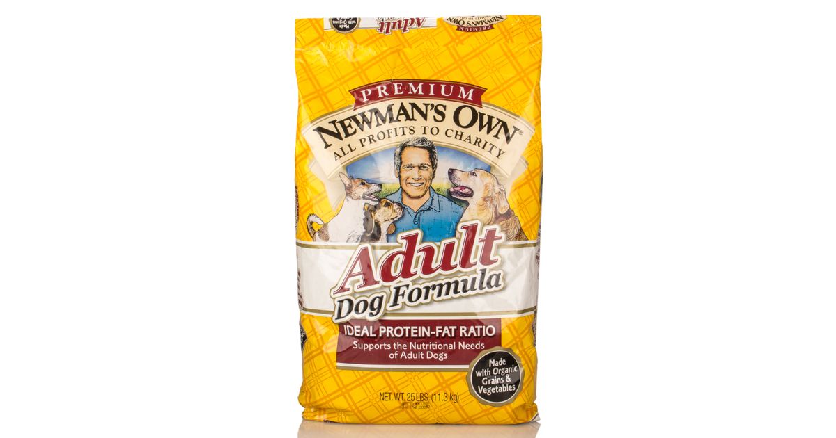 Newman's own dry dog food top