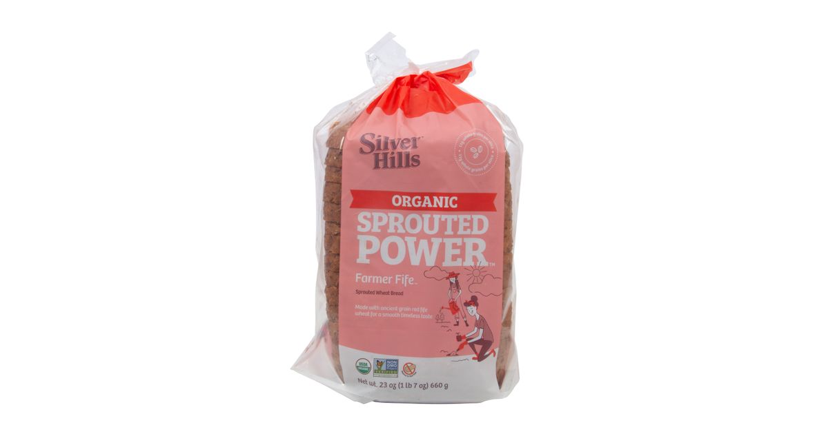 Silver Hills Bakery Wheat Bread, Farmer Fife Sprouted, Frozen, Organic ...