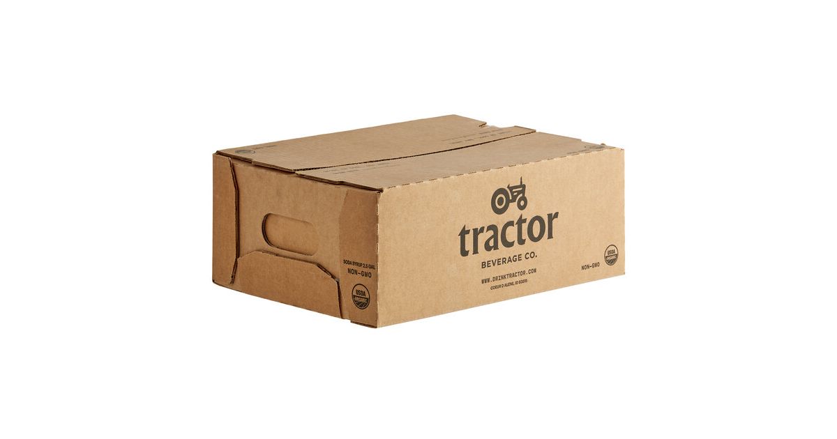 Tractor Beverage Co. Blood Orange, Soda Syrup, Organic Azure Standard