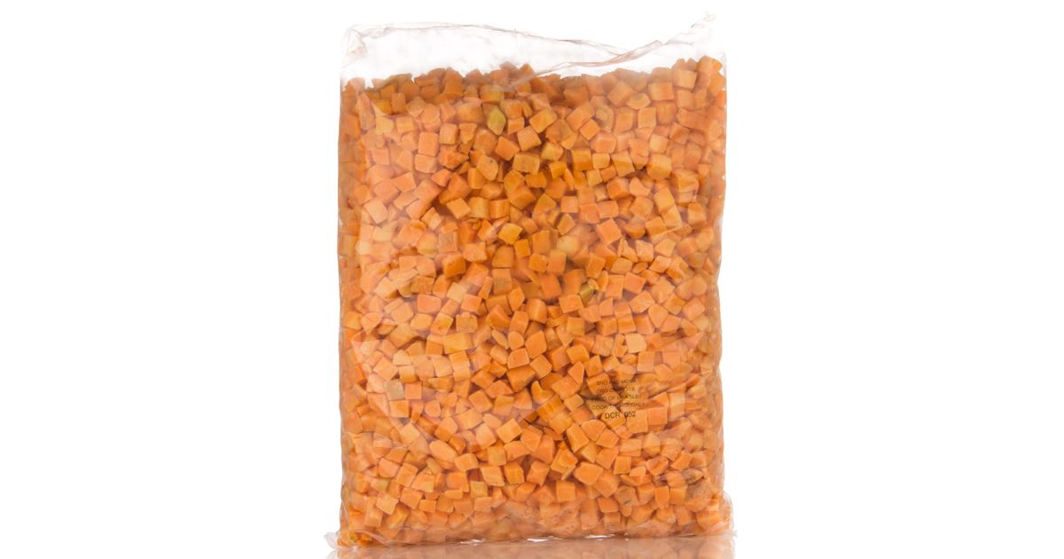 SnoPac Carrots, Diced, Frozen, Organic - Azure Standard