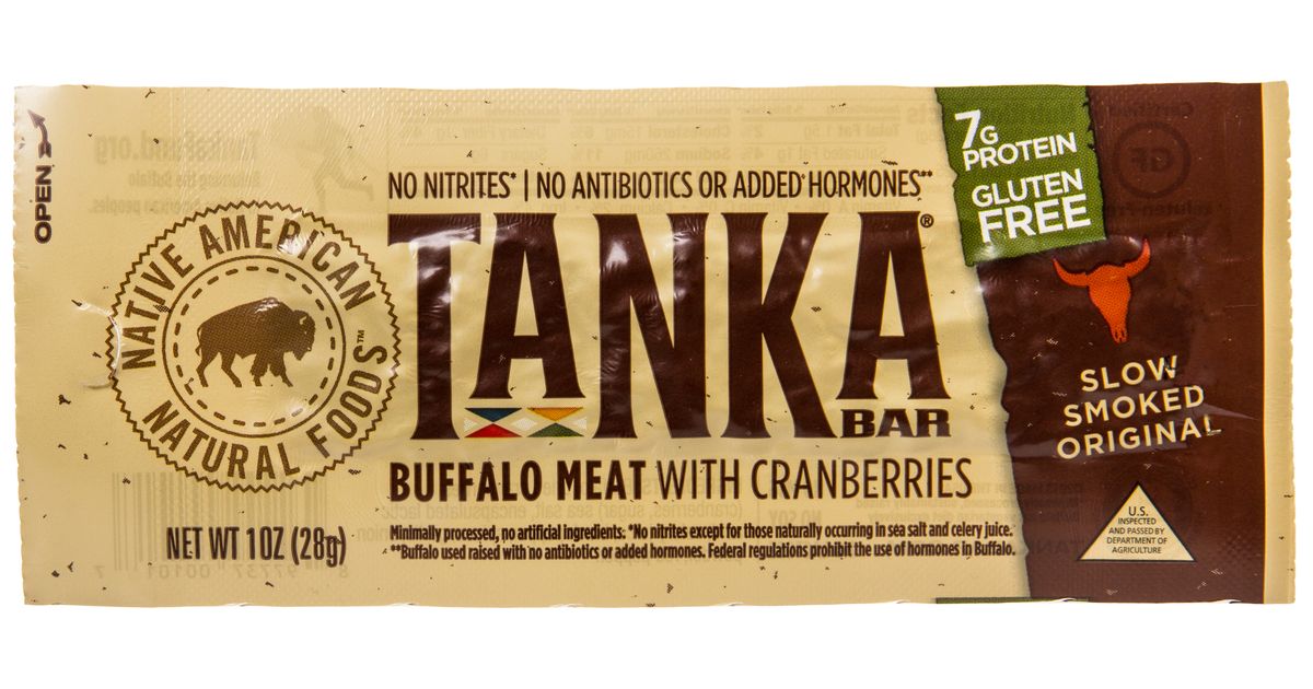 Tanka Bars Tanka Bar 100 Natural Buffalo Cranberry Azure Standard