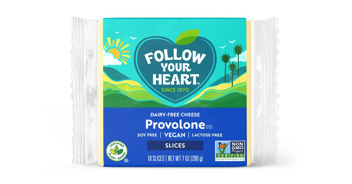 Follow Your Heart Provolone Slices, Dairy Free Azure Standard