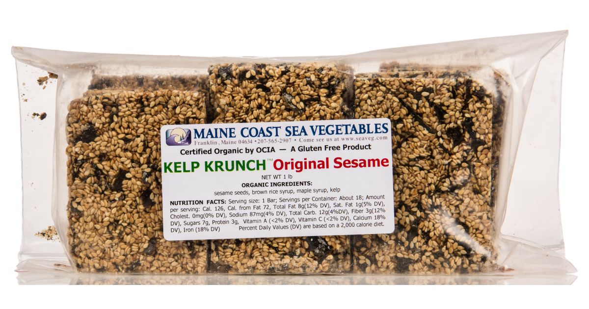 Maine Coast Kelp Krunch, Original Sesame, Organic Azure Standard