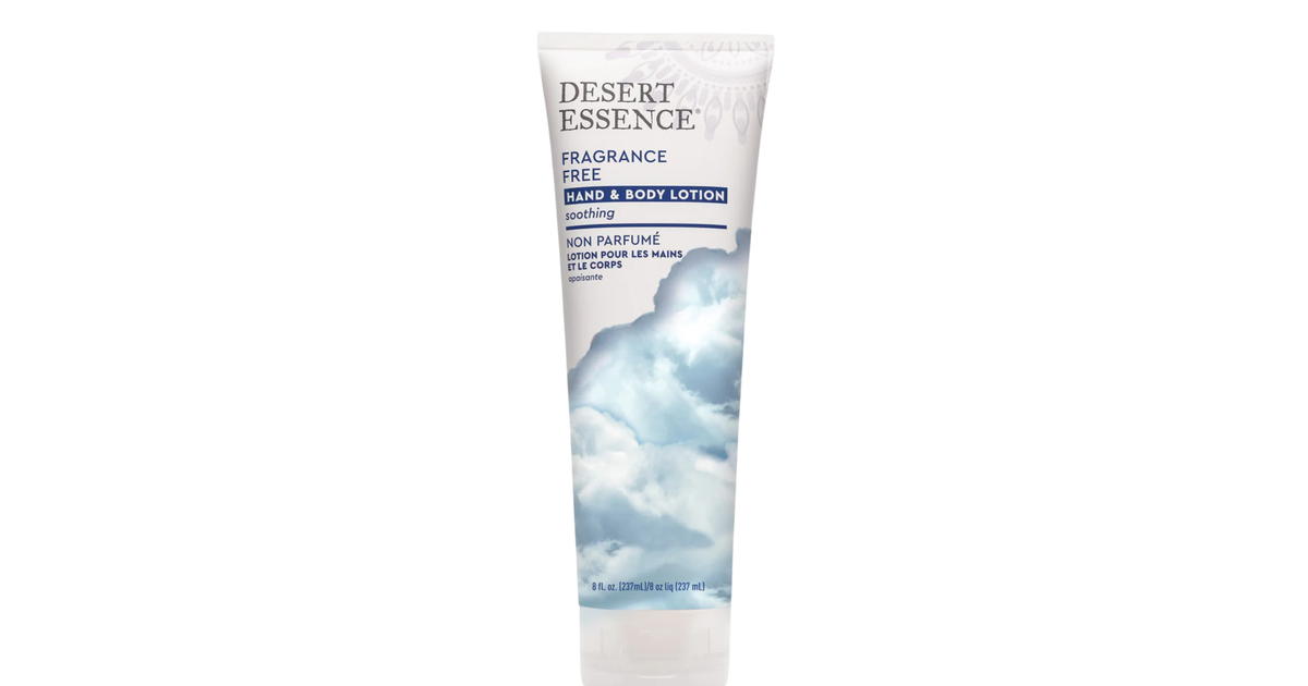 Desert Essence Fragrance Free Hand and Body Lotion - Azure Standard
