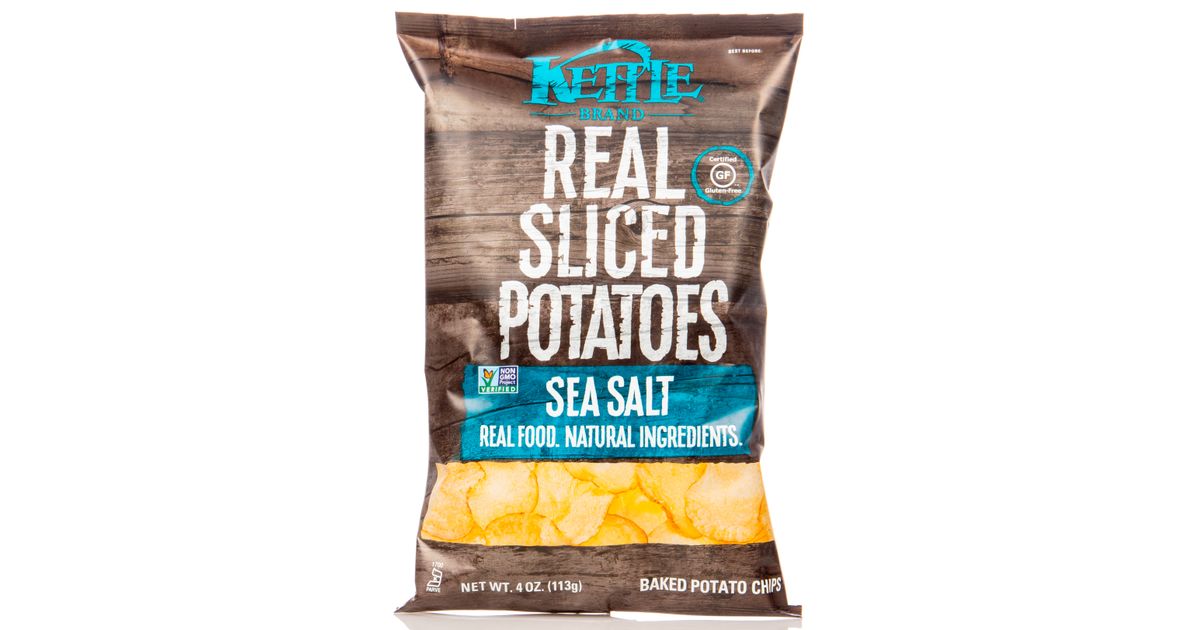 Kettle Brand Potato Chips, Bakes, Lightly Salted Azure Standard