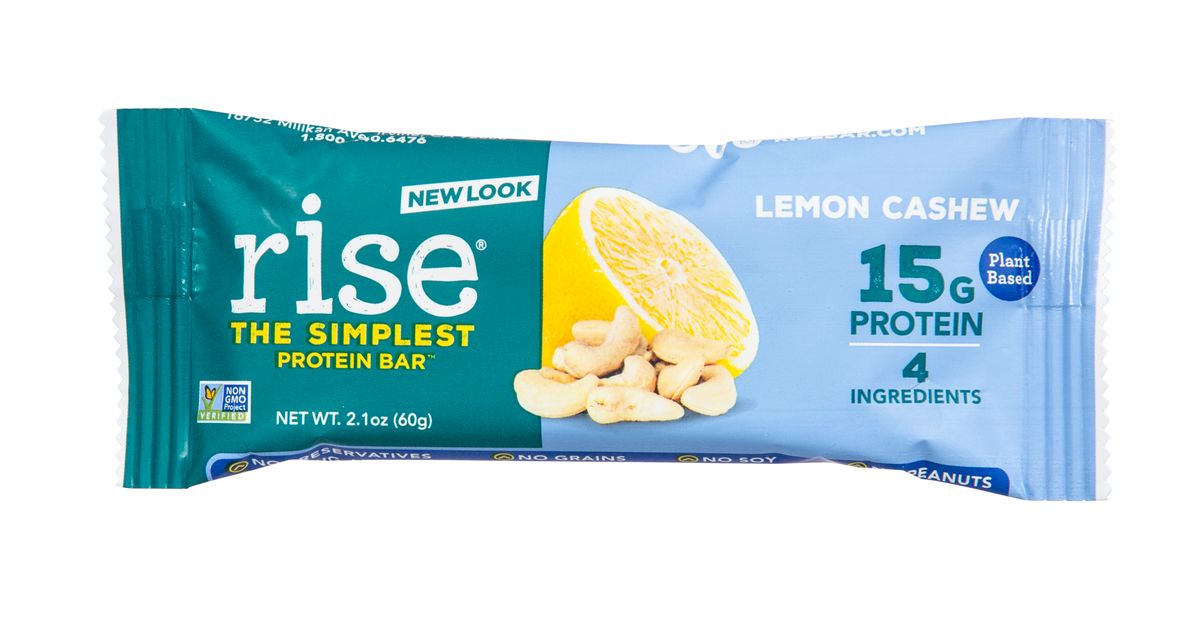 Rise Bar Protein Bar, Lemon Cashew Azure Standard