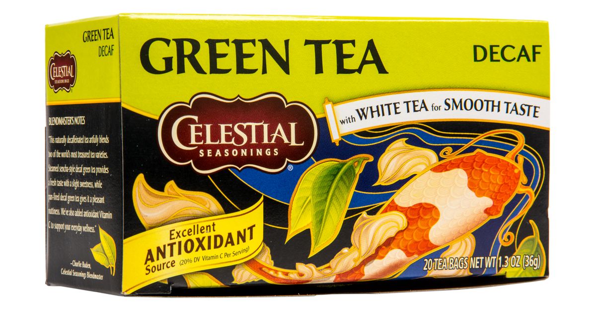 Celestial Seasonings Green Tea, Decaffeinated Azure Standard