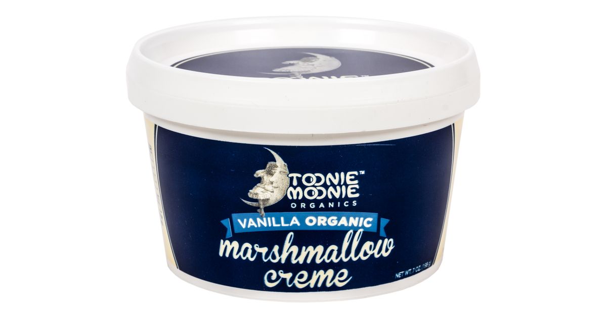 Toonie Moonie Organics Marshmallow Creme, Vanilla, Organic - Azure