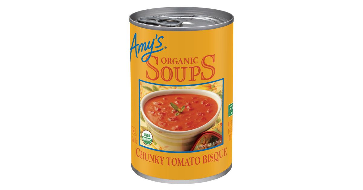 Amy's Chunky Tomato Bisque Soup, Organic Azure Standard