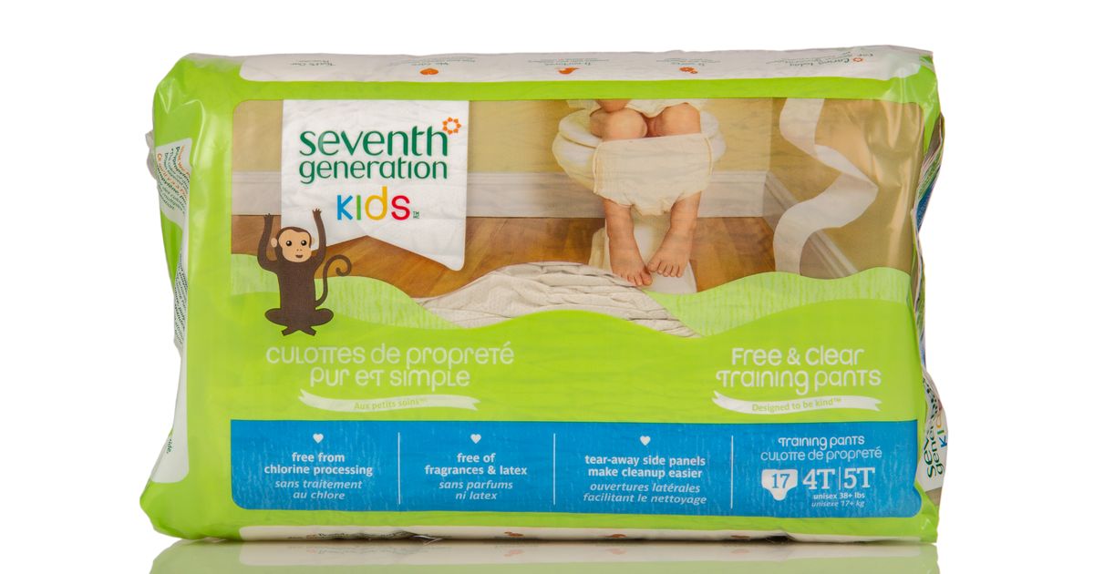 Seventh Generation Training Pants 4T5T (38+ lbs) Azure Standard